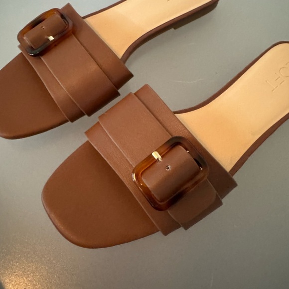 LOFT Brown H-Style Sandals - Picture 2 of 6